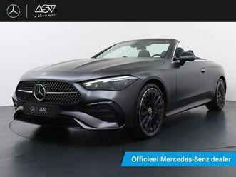 mercedes-benz cle cabriolet 450 4matic amg line | airscarf | multicontourstoelen voorin | distronic cruise control | digital light | head-up display | burmester