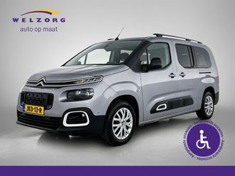 citroën berlingo xl 1.2 puretech live direct leverbaar! rolstoelauto