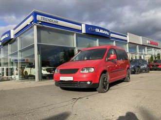 volkswagen caddy 1,6i 75kw 7-místné