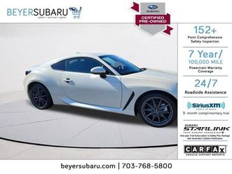 certified 2022 subaru brz limited