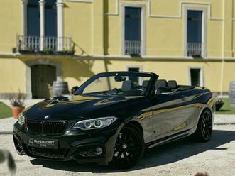 bmw 220 d cabrio pack m auto