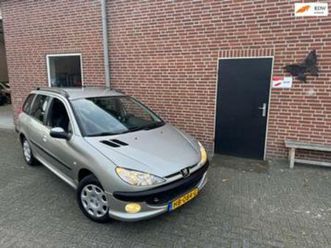 peugeot 206 sw 1.4 one-line station nette auto, nw apk , — peugeot — marktplaats
