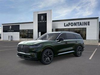 new 2026 lincoln aviator black label awd
