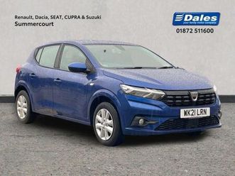 2021 dacia sandero sandero 1.0 tce expression 5dr hatchback hatchback natural gas manual