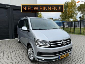 volkswagen transporter multivan - 2.0 tdi t6 204pk l1h1 highline xenon led leer 7p apple carplay voll