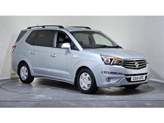 2014 ssangyong turismo 2.0 e-xdi s euro 5 5dr mpv diesel manual