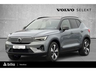 volvo xc40 recharge twin motor plus krok, pixel++ 2023 grå