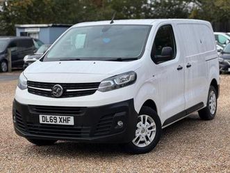 2020 vauxhall vivaro 1.5 turbo d 2900 dynamic l1 h1 euro 6 (start/stop) 6dr panel van diesel manual