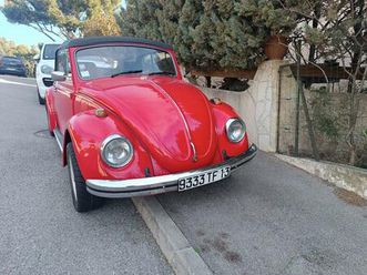 volkswagen coccinelle 1500 cabriolet - 1970