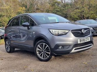 2018 vauxhall crossland x 1.6 elite (120ps)