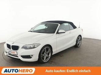 bmw 218i advantage*tempo*pdc*shz*