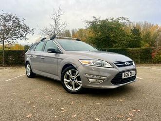 2012 ford mondeo 1.6 tdci eco titanium x 5dr [start stop] estate diesel manual