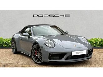 porsche 911 [992] carrera cabriolet s 2dr pdk