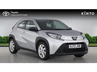 toyota aygo x pure hatchback's 1.0 vvt-i pure euro 6 (start/stop) 5dr