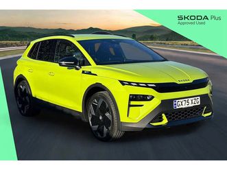 2025 skoda elroq 250kw vrs 84kwh 4x4 5dr auto