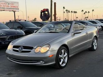 used 2005 mercedes-benz clk-class 320 cabriolet