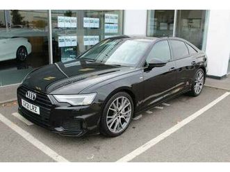 2021 audi a6 40 tdi black edition 4dr s tronic saloon diesel automatic
