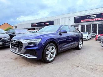 2018 audi q8 3.0 tdi v6 50 s line tiptronic quattro euro 6 (start/stop) 5dr estate diesel automatic