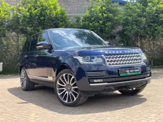 land rover range rover autobiography - 2017