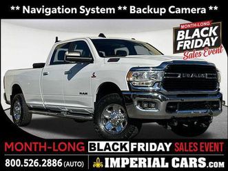 2019 ram 3500 big horn crew cab 4x4 8' box