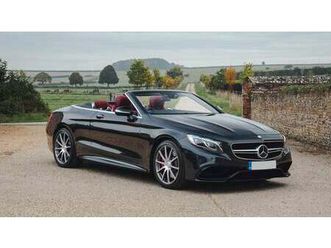 2017 mercedes s63 amg cabriolet a vendre