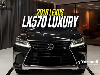 2016 lexus lx 570 5.7 suv luxury black on beige hitam lx 570