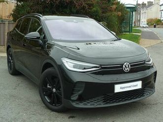 volkswagen id.4 - 210kw black edition pro 77kwh 5dr auto