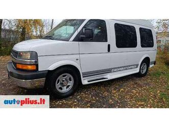 chevrolet express, 4.3 l., passenger minibus