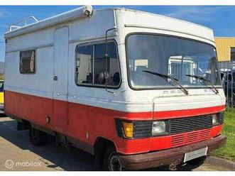 mercedes-benz 408 - 601 d28 motor en bak goed rijd goed