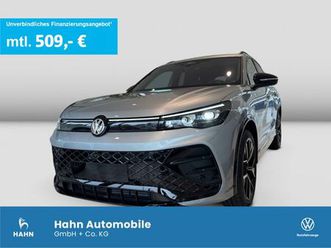 volkswagen tiguan r-line 2,0l tsi 265ps ahk pano standheizu