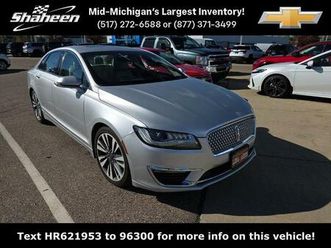 2017 lincoln mkz select