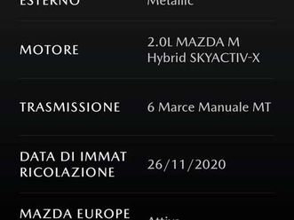 2.0 m-hybrid executive 2wd 180cv 6mt