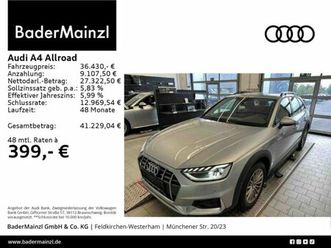 audi a4 allroad 45 tfsi quattro s tronic ahk kam. nav