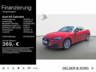 audi a5 cabriolet 40 tfsi qu. s-tronic*rfk*hud*navi