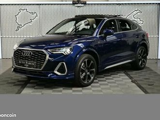 audi q3 sportback 45 tfsie 245ch bva s line 590-mois 1°main francais tva recuperable key less g...