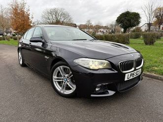 2015 bmw 5 series 2.0 528i m sport saloon 4d auto