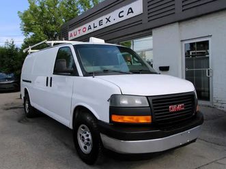 2018 gmc savana cargo van 3500 135 crédit-bail disponible