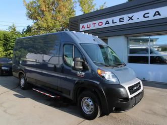 2022 ram promaster cargo van 3500 high roof extended crédit-bail