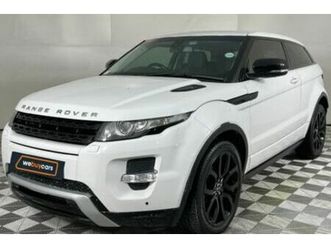 2012 land rover range rover evoque 2.2 sd4 dynamic coupe