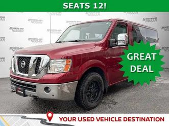 2020 nissan nv passenger nv3500 hd sl