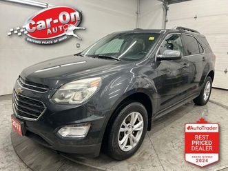 used 2017 chevrolet equinox lt awd | 301hp 3.6l v6 | sunroof | htd seats | nav