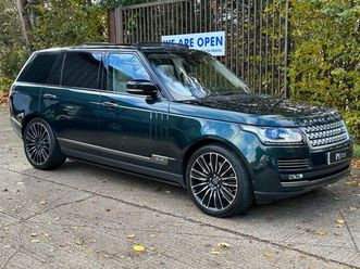 2017 land rover range rover 4.4 sdv8 autobiography (339bhp) awd (lwb)(start/stop)