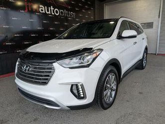2018 hyundai santa fe xl awd luxury