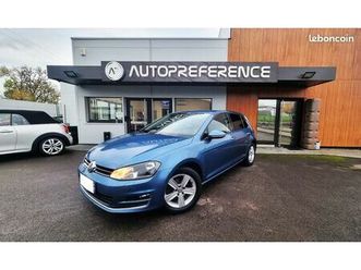volkswagen golf vii 1.4 tsi 140ch highline dsg7 5p*gps*carplay*palette au volant*sieges chauffants