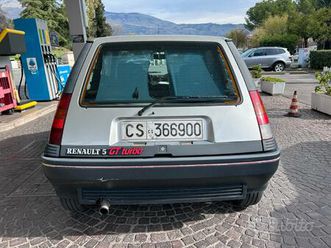 renault 5 gt turbo 115cv uniproprietario
