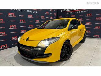 renault megane 3 rs trophy 265ch - jaune siruis - siege recaro - garantie 6 mois