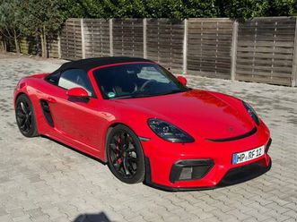 porsche boxster 718 spyder *4.0, 1. hd., u-frei, de fzg*