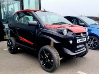 aixam- mega e-scouty, voiture sans permis. a partir de 14 ans