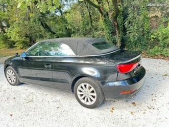 a vendre audi a3 cabriolet noire