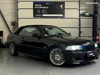 bmw 330ci e46 cabriolet – pack m – boîte auto – 2002 – suivi complet